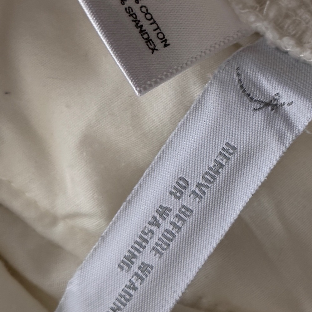 LOFT NWOT Cream flare leg Corduroys 10 - Picture 7 of 8